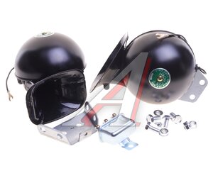 Изображение 1, TZ-125BLACK Сигнал звуковой 12V 410/510Hz с реле комплект 2шт. TORINO
