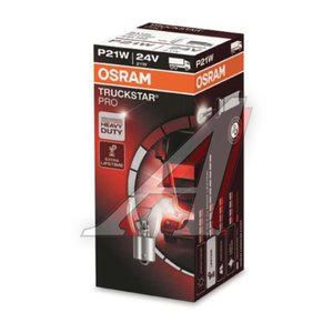 Изображение 2, 7511TSP Лампа 24V P21W BA15s +100% Truckstar Pro OSRAM