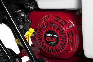 Изображение 3, ЗВПБ-15 АХ Виброплита 4000Вт 92Гц 5.5 л.с. двигатель Honda GX160 АИ-92 Профессионал ЗУБР