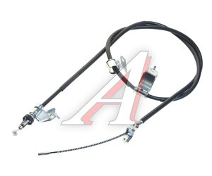 Изображение 1, QF16F00163 Трос стояночного тормоза TOYOTA Land Cruiser Prado левый QUATTRO FRENI
