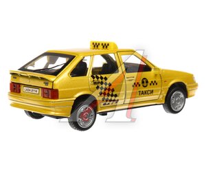 Изображение 2, 2114-12TAX-YE (72) Модель автомобиля LADA -2114 "SAMARA" (такси) металлическая ТЕХНОПАРК