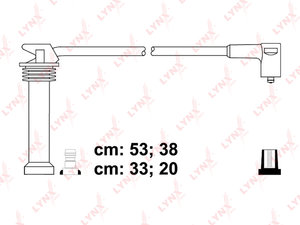 Изображение 1, SPE3037 Провод высоковольтный MAZDA 6 (02-07), MPV (02-) комплект LYNX