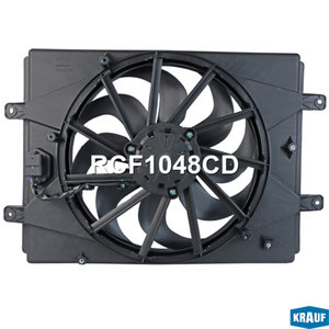 Изображение 2, RCF1048CD Вентилятор CHERY Tiggo 7 (20-) охлаждения двигателя KRAUF
