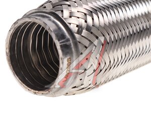 Изображение 2, VTL40280 IL Гофра глушителя 40x280 трехслойная interlock нержавеющая сталь МЗГС