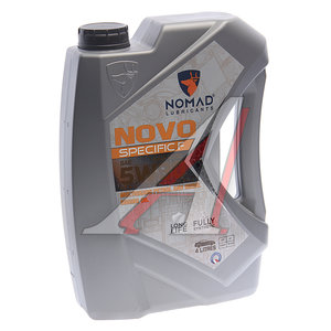 Изображение 1, 6290360901725 Масло моторное NOVO Specific F A5/B5 5W30 синт.4л NOMAD