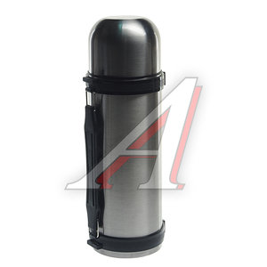 Изображение 1, B070047 silver Термос 1.2л сталь нержавеющая,  с кнопкой 304