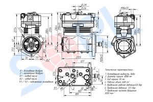 Изображение 2, 35090700010 Компрессор VOLVO FH12 (98-) SORL