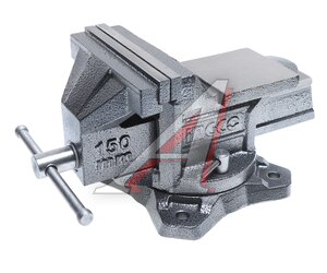 Изображение 1, HBV086 Тиски 150мм (4") поворотные стальные INGCO