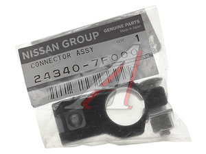 Изображение 1, 24340-7F000 Клемма АКБ "+" NISSAN OE