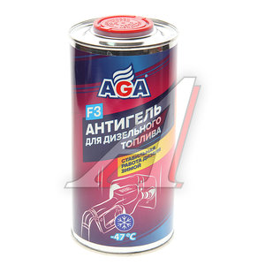 Изображение 1, AGA813F Антигель дизельного топлива F3 750мл концентрат 1:500 AGA