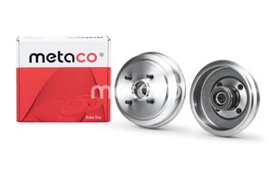 Изображение 2, 3070-085 Барабан тормозной FORD Fiesta (01-) задний (1шт.) METACO