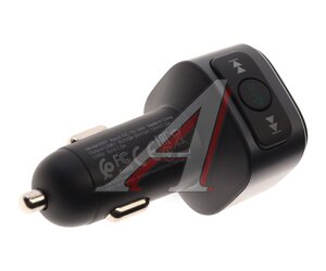 Изображение 3, E67 black Устройство зарядное в прикуриватель с трансмиттером (bluetooth, hands free) HOCO