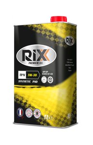 Изображение 1, RX0006TPN Масло моторное TP N SP/GF-6A 5W30 синт.1л RIXX