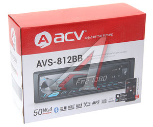 Изображение 4, AVS-812BB Магнитола автомобильная 1DIN ACV