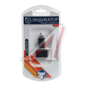 Изображение 1, 39944 Вольтметр в прикуриватель 12-24V NOVA BRIGHT