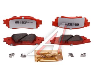 Изображение 1, PN1854S Колодки тормозные TOYOTA Camry (17-) задние (4шт.) NIBK