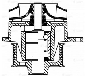Изображение 4, LWP16553 Насос водяной IVECO дв.F3BE0681B LUZAR