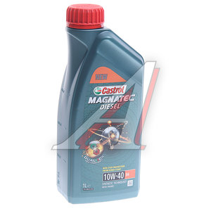 Изображение 1, 15CA2F Масло дизельное MAGNATEC DIESEL B4 10W40 п/синт.1л CASTROL