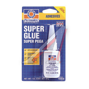 Изображение 1, 49450 Клей-супер универсальный 28г Super Glue Super Pega PERMATEX