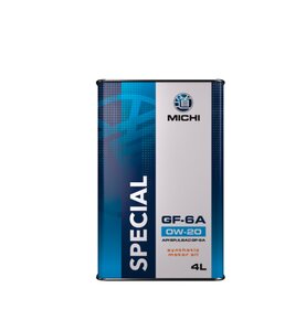Изображение 2, 4637141 Масло моторное SPECIAL GF-6A 0W20 синт.4л MICHI