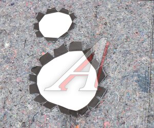 Утеплитель радиатора УАЗ-452, 3303 большой (облицовки) морозостойкий ВЕЗДЕХОД, УАЗ 4525002110,
                                                          фото 3 Изображение 3, УТР-008 Утеплитель радиатора УАЗ-452, 3303 большой (облицовки) морозостойкий ВЕЗДЕХОД