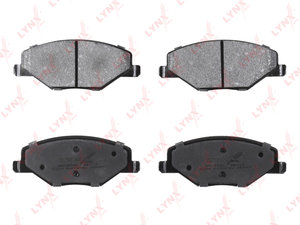 Изображение 2, BD8035 Колодки тормозные VW Polo седан (10-) передние (4шт.) LYNX
