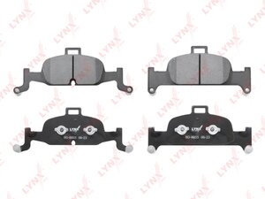 Изображение 1, BD8055 Колодки тормозные AUDI A4 (15-) задние (4шт.) LYNX