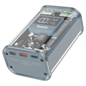 Изображение 1, J105 sliver Аккумулятор внешний 10000мА/ч для зарядки мобильных устройств HOCO