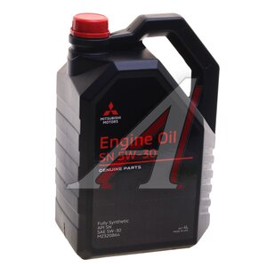 Изображение 1, MZ320864 Масло моторное MITSUBISHI ENGINE OIL 5W30 синт. API SN 4л