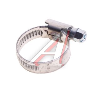 Изображение 2, KR-H55397 Хомут ленточный 016-027мм (9мм) червячный W2 KORUDA