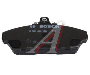 Изображение 4, 0986424566 Колодки тормозные LAND ROVER Freelander (98-06) передние (4шт.) BOSCH