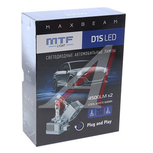 Изображение 3, MBD1S6 Лампа светодиодная 12V D1S 35W PK32d-2 (2шт.) MTF