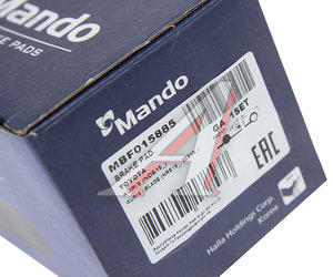 Изображение 5, MBF015885 Колодки тормозные TOYOTA Auris (06-) передние (4шт.) MANDO