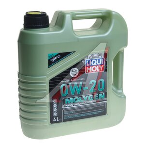Изображение 1, 21357 Масло моторное LIQUI MOLY MOLYGEN NEW GENERATION 0W20 синт.4л