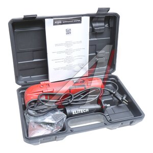 Изображение 4, МИ 350Э Инструмент универсальный 350Вт 15000-26000кол./мин. (кейс, комплект насадок) ELITECH