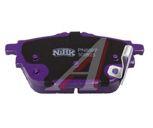 Изображение 4, PN8007 Колодки тормозные GAC GN8 (17-), GS8 (16-) задние (4шт.) NIBK