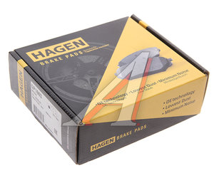 Изображение 3, GP1603 Колодки тормозные MAZDA CX-9, CX-7 (07-) передние (4шт.) HAGEN SANGSIN