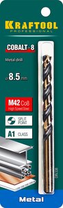 Изображение 3, 29656-8.5 Сверло по металлу 8.5х117мм HSS-CO KRAFTOOL