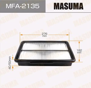 Изображение 2, MFA-2135 Фильтр воздушный INFINITI M35 (Y50) (3.5) MASUMA