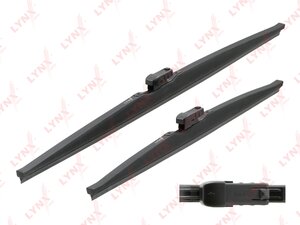 Изображение 1, LW7050P Щетка стеклоочистителя 700/500мм зимняя комплект LYNX