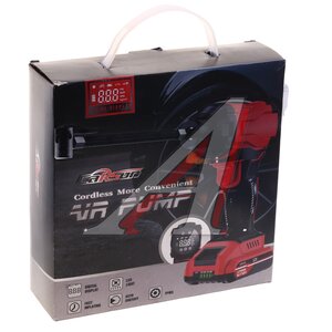 Изображение 6, C1811 Компрессор автомобильный 35л/мин. 10атм. (3 насадки) аккумуляторный CARSUN