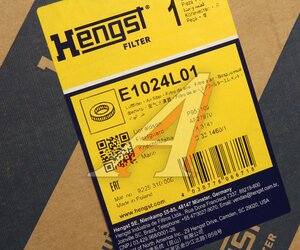 Изображение 5, E1024L01 Фильтр воздушный VOLVO FH13 (08-) HENGST