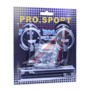 Изображение 1, RS-08302 Замок капота PRO SPORT черный комплект