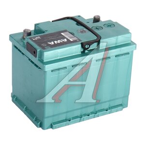 Изображение 2, 6СТ60(0) Аккумулятор AWA Malachite 60А/ч обратная полярность
