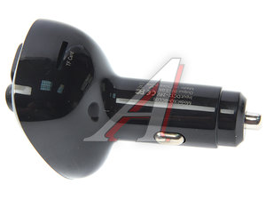 Изображение 2, BCC05 Black Устройство зарядное в прикуриватель с трансмиттером (bluetooth, hands free) черное XO