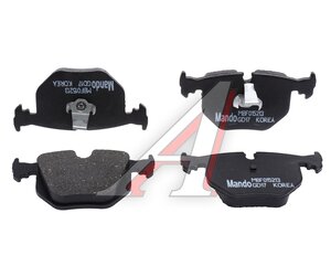 Изображение 2, MBF015213 Колодки тормозные BMW 7 (E65, 66) задние (4шт.) MANDO