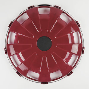 Изображение 1, МК-ПЛ-Р09 Колпак колеса R-22.5 заднего пластик (бордовый) Турбо ТТ