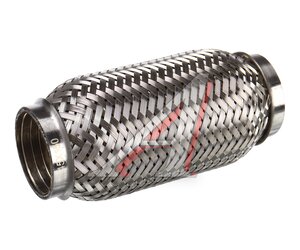 Изображение 2, CBD311.010 Гофра глушителя 45х150 трехслойная interlock нержавеющая сталь CBD