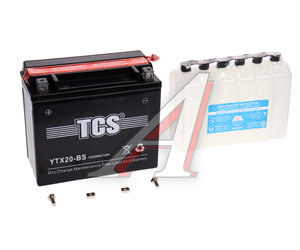 Изображение 1, 6СТ20 YTX20-BS Аккумулятор TCS AGM 20А/ч