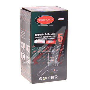 Изображение 3, RF-T90504 Домкрат бутылочный 5т 195-395мм с клапаном ROCKFORCE